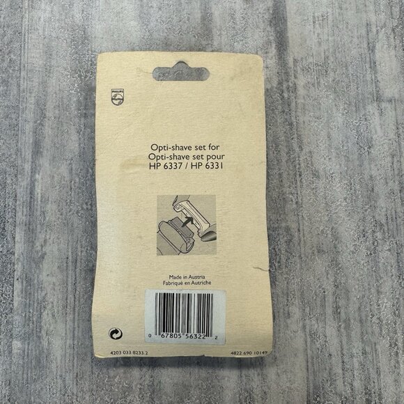 New Sealed Philips Opti Shave Replacement Shaving Foil HP 6101 Shave & Care - Picture 3 of 4